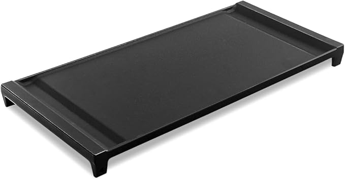 Upgraded WB31X24738 Griddle Replacement for GE Gas Stove, WB31X24998 Cast Iron Center Pan for Gas Range Parts Stove Top Pan Griddle Cooktop
