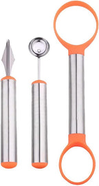 Melon Ball Scoop, Carving, Fruit Set Spoon Ice Cream Cooking Tools Kitchen Accessories Gadgets