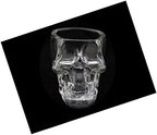 Kitchen & Dining Entertaining Glassware Drinkware Old Fashioned Glasses Skull Cup for Serving Scotch Whiskey Mixed Drinks (4)