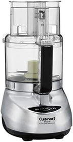 Cuisinart DLC-2009CHBMY Prep 9 9-Cup Food Processor, Brushed Stainless (Renewed)