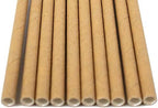 Pack of 150 Natural Kraft Biodegradable 4-Ply Paper Drinking Straws (Compostable, Non-toxic, BPA-free)
