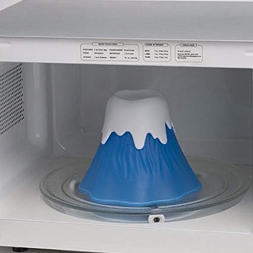 TOOGOO Kitchen Erupting Water Vapor Volcano Cleaning Microwave Cleaner Cooking Kitchen Gadget Tools Clean In Minutes Fun