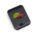 Digital Shipping Scale,Stainless Steel Panel, Accurate Portable Postal Scale for Packages, Small Business,Kitchen, Food, Handmade, Liquids, and Boutique (Black Battery (5kg/1g))