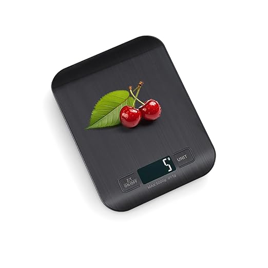 Digital Shipping Scale,Stainless Steel Panel, Accurate Portable Postal Scale for Packages, Small Business,Kitchen, Food, Handmade, Liquids, and Boutique (Black Battery (5kg/1g))