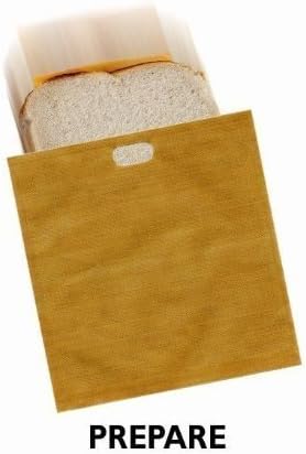 2 x Toastabags - Grilled Cheese Made Easy in Your Toaster. Up to 100 Times
