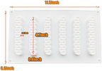 6 Ripple Shape Silicone Mold for Baking Mousse Cake Ice Cream Dessert Pudding Brownie Pastry Fondant Jelly Cake Decoration Mold