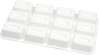 mostsom Silicone Molds Mousse Mold 12 Cavity 3D Rectangle Shape Chocolate Truffle Mousse Cake Dessert Mold DIY Baking Moulds (F Small Rectangle)