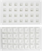 Epoxy Resin DIY Ice Cube Mold - 28 Grid Square Silicone Mold (11.8 x 7 x 1 inch)