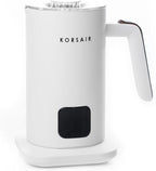 KORSAIR Electric Milk Frother 4-in-1 for Hot & Cold Foam | Automatic Milk Steamer & Warmer Machine for Latte, Cappuccino, Coffee | Quiet, Large Capacity, Easy Clean
