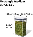 OXO Good Grips POP Container - Rectangle Medium 2.7 Qt