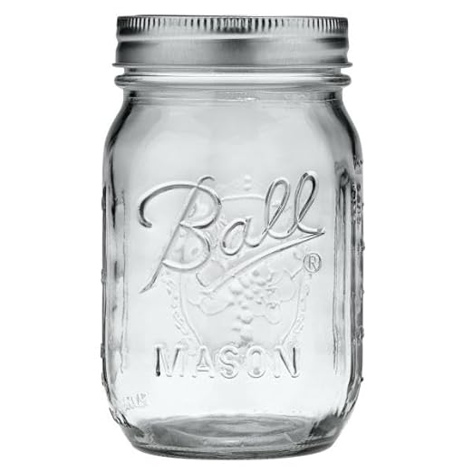 Ball Regular Mouth Glass Mason Jars with Lids and Bands, Used for Canning (Pint, 16 Ounce (Pack of 24))
