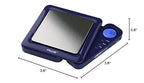 American Weigh Scales Blade Series 650g x 0.1g Digital Pocket Scale 0.1g Accuracy | Precision Mini Scale, Small Digital Gram Scale for Kitchen, Gold, Gems & Coin Scale, Smart Digital & Compact Scale