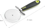 PRETYZOOM 7pcs Stainless Steel Kitchen Gadgets Set Utensils Griddle Spatula Tongs Cheese Grater Pizza Wheel Can Opener for Cooking
