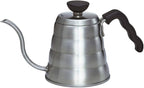 Hario V60 "Buono" Drip Kettle Stovetop Gooseneck Coffee Kettle 700ml, Stainless Steel, Silver