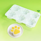 Silicone Mousse Mold Bear Cat Paw Non-Stick Baking Molds for Homemade Chocolate, Jelly, Pudding, Ice Cream, Cheesecake and Cupcake, Flexible Dessert Decorating Bakeware (G_Bear's Paw)