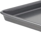 Oneida Select 10 Piece Nonstick Metal Bakeware Set, High-Performance & Dishwasher Safe,Silver
