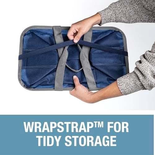 CleverMade EcoBasket Reusable Grocery Tote - Collapsible Storage Shopping Organizer - Heavy Duty Utility Bag Home