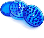 6 Pack Herb Grinder, 2.3 inches Small Spices Grinder With Storage, Plastic Grinder for Manual, Portable And Disposable for Travel