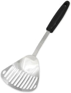 Chef Craft Select Slotted Sturdy Skimmer, 13 inch, Stainless Steel