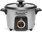 YEDI KOUROSH Automatic Persian Rice Cooker - Tahdig Rice Maker Perfect Rice Crust (4 CUP)