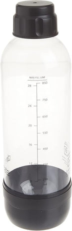Drinkmate Carbonation Bottles (Twin-Pack) (1L, Black)