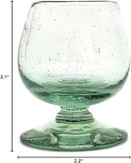 Clear 2.5 oz Tequila Sippers (set of 6), Recycled Glass, Lead-free, Toxin-Free (2.5 oz Sipper)