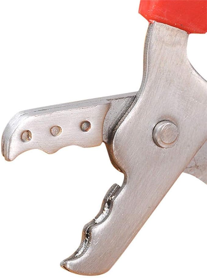 Red Peeling The Shell Nut Shell Cracker Seed Pistachio Sheller Opener Peeling Pliers Nut Crackers Artifact Stainless Steel Convenience Hard Case Buster Specialty Tools and Gadgets