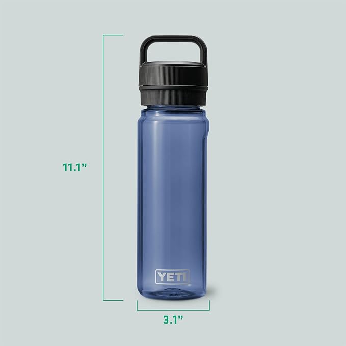YETI Yonder Water Bottle with Yonder Chug Cap, Lightweight, Leakproof and BPA-Free