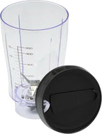 Kitchen Selectives 14-Ounce Mini Blender Color Series - Personal, Portable Blender for Fruit Smoothies & More - With Powerful Stainless Steel Blade & Drink Lid - Red