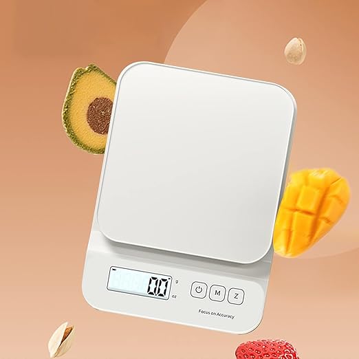 SKEAP Food Scale, 11lb Digital Kitchen Scale with 2 Units LCD Display and Tare Function,Weight Grams and Ounces for Baking Cooking Coffee Package Postage