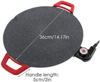 Smokeless Indoor Electric Grill & Nonstick Griddle – Compact, Fast-Heating Tabletop Grill for Steaks, Burgers, Pancakes, BBQ, and Everyday Indoor Cooking (Shallow)