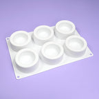 mostsom Silicone Molds Mousse Mold Round Cup Design Silicone Cake Molds Dessert Baking Tools Mousse Mould Kitchen Supplies (I_ Round Cup)