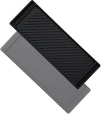 Atgestore DG61-00859A Reversible Griddle Replacement for Samsung Stove Parts Cast Iron Center Griddle Plate DG61-00859A Samsung Gas Range Cooktop Griddle NX58H5600SS NX58H9500WS Burner Flat Top Pan