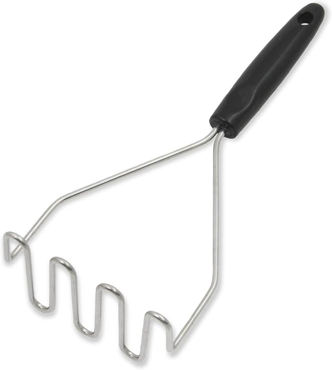 Chef Craft Select Sturdy Masher, 11 inch, Stainless Steel