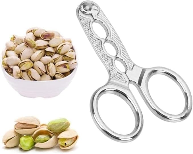 Nut Crackers Nuts Pistachio Sheller Opener Kitchen Tools Stainless Steel Nutcracker Multi-Function Walnut Pine Sheller Opener Specialty Gadgets