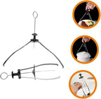 Healifty 2Pcs Bowl Clip Set 11 Inch Hot Plate Grabber Tool Microwave Safe Dish Lifters Kitchen Utensil for Safe Bowl and Plate Handling