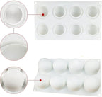 Chocolate Sphere Mold Ball Round Mold Shape Silicone Chocolate Cake Mousse Dessert Baking Pastry Bakeware