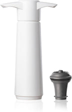 Vacu Vin Original Wine Saver with 1 Vacuum Bottle Stoppers – White Wine Preserver Pump for Red or White Wine – Manual Air Remover System – Airtight Seal – Keep Wine Fresh Longer