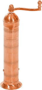 Original Greek Pepper Mill, European Style Salt and Pepper Grinder, 9-Inch (Copper)