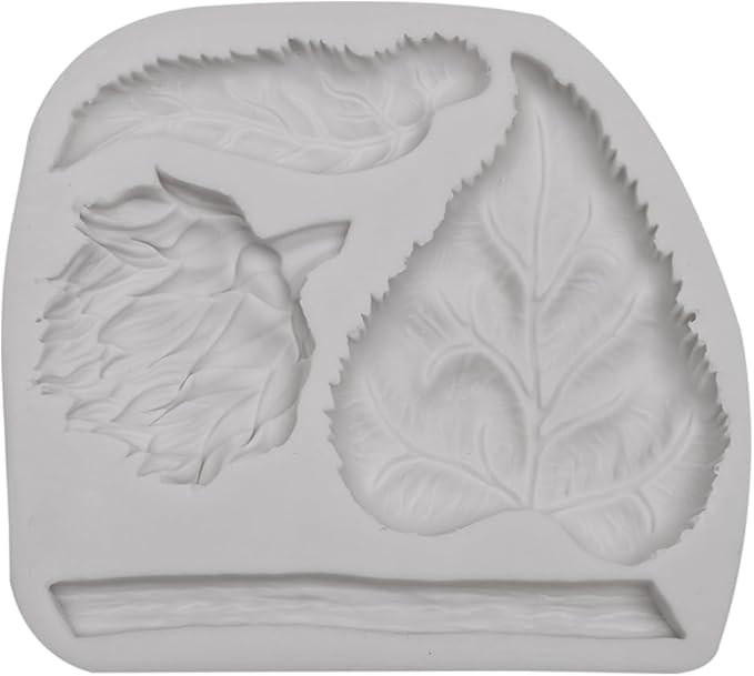 Sunflower Silicone Mold for Crafts, Oversized Sunflower Mold for Clay, 3D Flower Molds for Chocolate Fondant Cake Decoration Resin Polymer