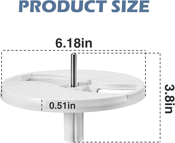7051-145 Food Processor Disc Holder for Braun Food Processor Replacement Parts Models K600 K650 K700 K750 FP3010 FP3020 FX3030WH