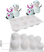 Chocolate Sphere Mold Ball Round Mold Shape Silicone Chocolate Cake Mousse Dessert Baking Pastry Bakeware