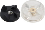 2PCS Rubber Plastic Replacement Base and Vane Gear Parts Suitable for Mixer Accessories