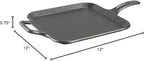 Lodge BOLD 12 Inch Seasoned Cast Iron Square Griddle, Design-Forward Cookware