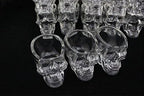 Kitchen & Dining Entertaining Glassware Drinkware Old Fashioned Glasses Skull Cup for Serving Scotch Whiskey Mixed Drinks (8)