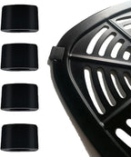 Air Fryer Rubber Tabs for Dash 6QT 2.6QT Air Fryers, Upgraded Air Fryer Silicone Rubber Bumpers Pieces Stoppers Tips side Parts for 2QT 3.7QT 5QT PowerXL Gowise Chefman Air Fryer Tray