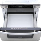 SHARP KB6524PSY Microwave Drawer Oven, 24-inch, 1.2 Cubic Feet, 950 Watt, Angled Touch Control Panel, Stainless Steel