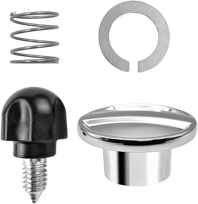 Replacement Parts for Kitchenaid,Hub Attachment Cap & Fixing Attachment Thumb Knob Screw,Stainless Steel Springs, And Washers