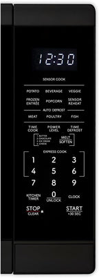 SHARP Countertop Microwave Oven with Removable 12.4" Carousel Turntable, 1100 Watt, 1.4 Cubic Feet, Black