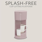 WILLOW Eco Series Single Serve Coffee Maker for K Cup and Ground Coffee, 6 to 12oz Brew Sizes with Strong Brew Option, Small Coffee Machine with Removable Reservoir & Reusable Filter, Eco-Friendly